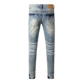 Purple Brand Jeans Pure Cotton High Street Trend #9095